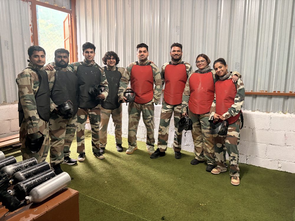 Paintball outing
